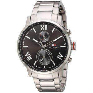 Tommy Hilfiger pánské stříbrné hodinky - OS (000)